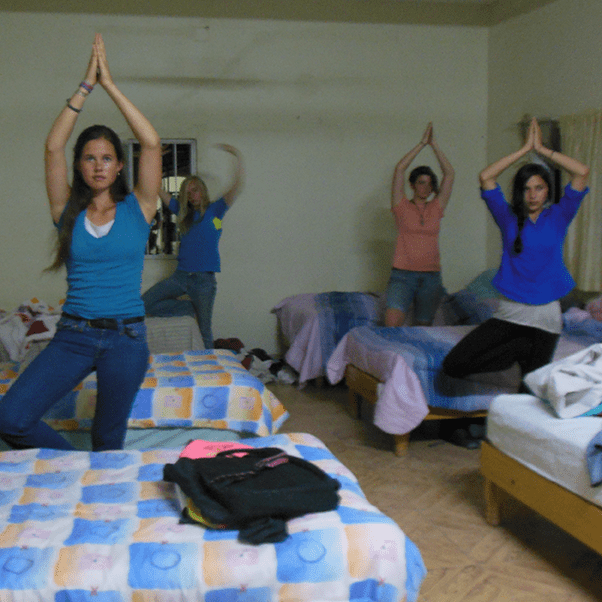 shanti yoga pose